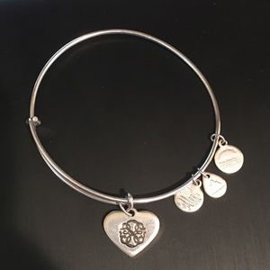 Alex and Ani Path of Life Heart Bracelet